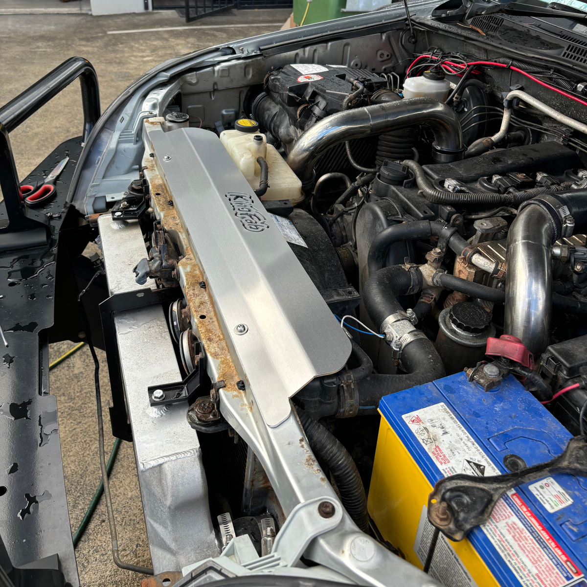 120 PRADO 1KD RADIATOR COVER – KingFab Kustoms